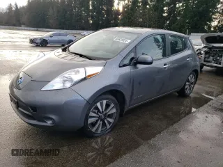 2016 Nissan LEAF S with VIN 1N4BZ0CP5GC307380, listed as a Copart auction lot 86638924 with 75,718 mi miles and Salvage Title. Bid and sale history available at carsss.com. Image 1.