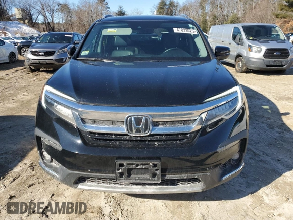 2021 Honda Pilot Touring 8-Passenger with VIN 5FNYF6H93MB051720, listed as a Copart auction lot 47023025 with 66,993 mi miles and Salvage title. Bid and sale history available at DreamBid. Image 5.