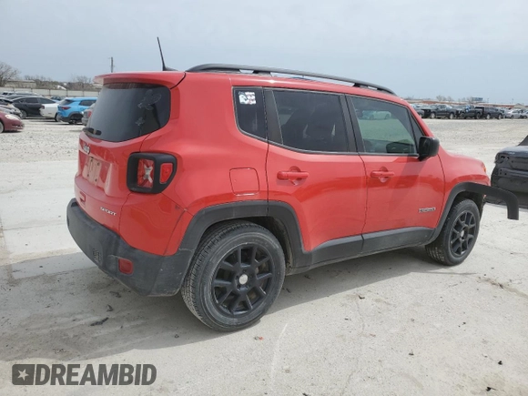 2020 Jeep Renegade Sport with VIN ZACNJAAB2LPL52923, listed as a Copart auction lot 48816875 with 32,377 mi miles and Salvage Title. Bid and sale history available at carsss.com. Image 3.