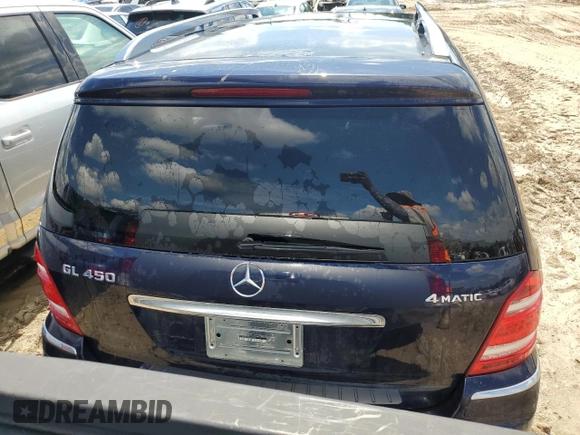 2011 Mercedes-Benz GL-Class GL 450 with VIN 4JGBF7BE8BA660062, listed as a Copart auction lot 73663774 with Not Provided miles and Salvage Title. Bid and sale history available at carsss.com. Image 6.