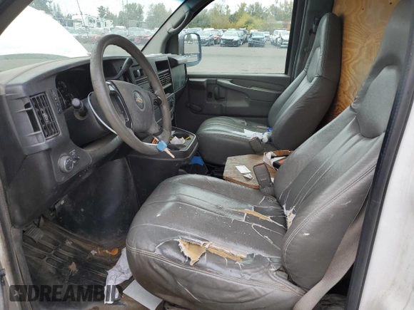 2008 Chevrolet Express Cargo Van with VIN 1GCGG25C981188144, listed as a Copart auction lot 76550214 with 292,178 mi miles and Salvage Title. Bid and sale history available at carsss.com. Image 7.