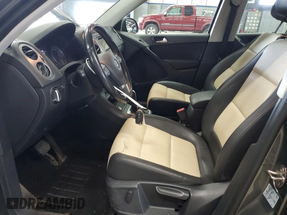 2016 Volkswagen Tiguan S with VIN WVGBV7AX7GW578033, listed as a Copart auction lot 54821755 with 127,317 mi miles and Clean Title. Bid and sale history available at DreamBid. Image 7.