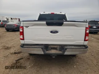 2023 Ford F-150 XL with VIN 1FTMF1CB4PKE99998, listed as a Copart auction lot 46230585 with 22,330 mi miles and Salvage Title. Bid and sale history available at carsss.com. Image 6.