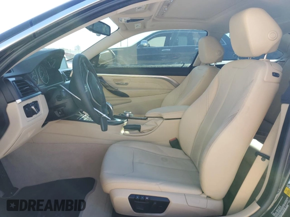 2015 BMW 4 Series 428i with VIN WBA3N3C56FK232040, listed as a Copart auction lot 49974885 with 48,450 mi miles and Salvage Title. Bid and sale history available at DreamBid. Image 7.