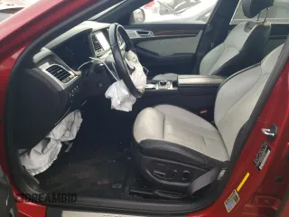 2018 Genesis G80 Sport with VIN KMHGN4JB8JU268534, listed as a Copart auction lot 78272334 with 66,643 mi miles and Salvage Title. Bid and sale history available at DreamBid. Image 7.