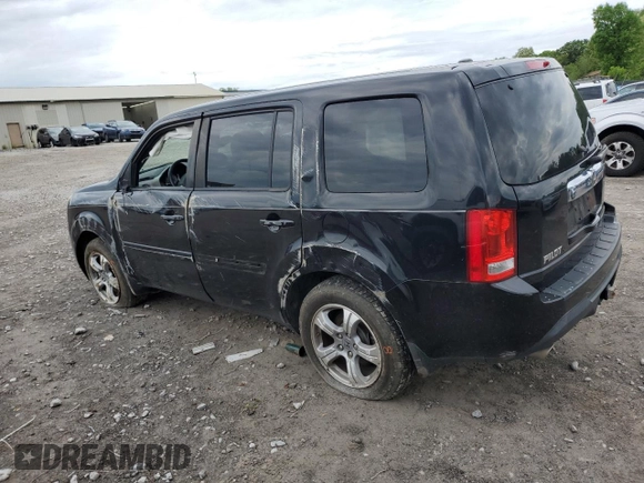 2014 Honda Pilot EX-L with VIN 5FNYF3H73EB015573, listed as a Copart auction lot 54380885 with 197,366 mi miles and Salvage title. Bid and sale history available at DreamBid. Image 2.