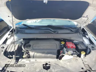 2021 Jeep Compass Altitude with VIN 3C4NJCBB7MT510177, listed as a Copart auction lot 55728605 with 62,197 mi miles and Non repairable. Bid and sale history available at DreamBid. Image 12.