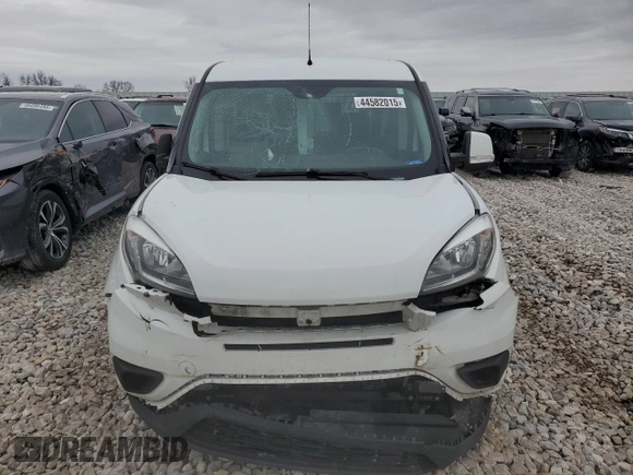 2018 Ram ProMaster City Cargo Van Tradesman SLT with VIN ZFBERFBB0J6L55619, listed as a Copart auction lot 44582015 with 168,220 mi miles and Clean Title. Bid and sale history available at carsss.com. Image 5.