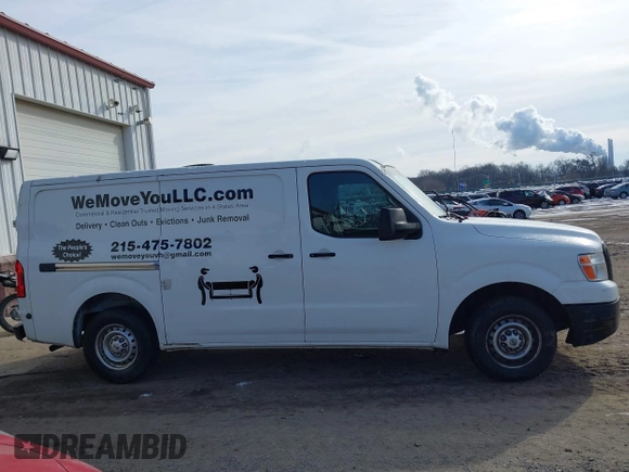 2013 Nissan NV S with VIN 1N6BF0KM9DN101101, listed as a IAAI auction lot 41384511 with 232,485 mi miles. Bid and sale history available at carsss.com. Image 12.