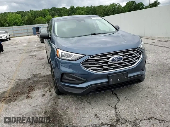2019 Ford Edge SE with VIN 2FMPK3G9XKBB69387, listed as a Copart auction lot 58627295 with 53,438 mi miles and Salvage title. Bid and sale history available at DreamBid. Image 14.