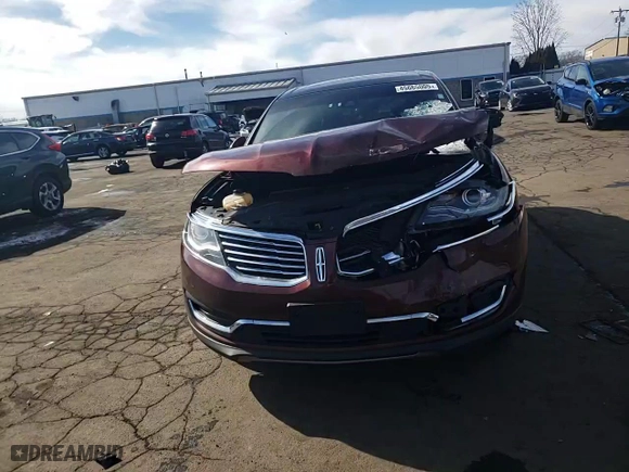 2016 Lincoln MKX Reserve with VIN 2LMTJ8LP4GBL58891, listed as a Copart auction lot 45665005 with 62,683 mi miles and Salvage Title. Bid and sale history available at carsss.com. Image 11.