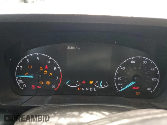 2022 Ford Maverick XL z VIN 3FTTW8E91NRB07146, wystawiony jako Copart lot #54366835 z przebiegiem 23 309 mil mil oraz Szkoda całkowita • Salvage title. Historia ofert i sprzedaży dostępna na DreamBid. Obrazek 9.