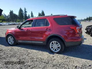 2017 Ford Explorer XLT with VIN 1FM5K7D80HGA70539, listed as a Copart auction lot 62291165 with 134,476 mi miles and Salvage title. Bid and sale history available at DreamBid. Image 2.