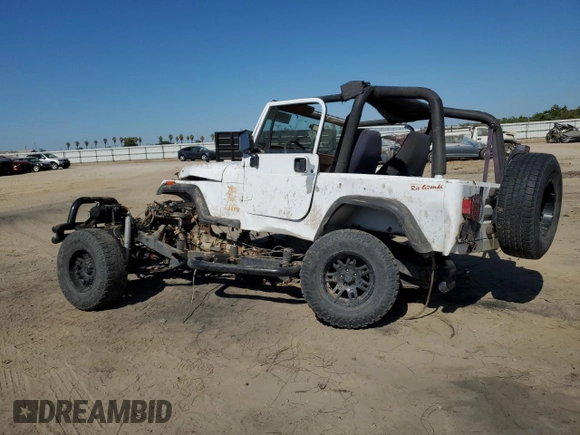1995 Jeep Wrangler S with VIN 1J4FY19P0SP239299, listed as a Copart auction lot 62338803 with 113,870 mi miles and Non Repairable. Bid and sale history available at carsss.com. Image 2.