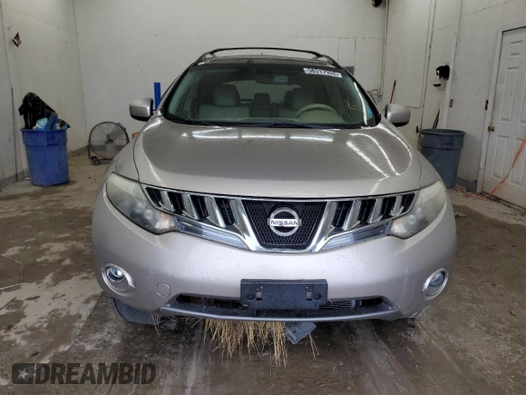 2010 Nissan Murano S z VIN JN8AZ1MU0AW020300, wystawiony jako Copart lot #58317555 z przebiegiem 142 144 mil mil oraz Szkoda całkowita • Salvage title. Historia ofert i sprzedaży dostępna na DreamBid. Obrazek 5.