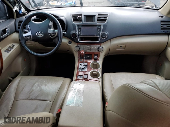 2013 Toyota Highlander Limited with VIN 5TDDK3EH6DS219401, listed as a Copart auction lot 62085705 with 282,264 mi miles and Salvage title. Bid and sale history available at DreamBid. Image 8.