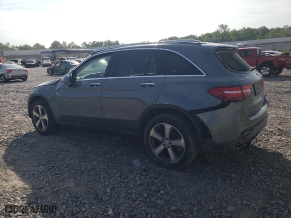 2017 Mercedes-Benz GLC with VIN WDC0G4JB1HF166291, listed as a Copart auction lot 65521144 with 0 mi miles and Salvage Title. Bid and sale history available at carsss.com. Image 2.