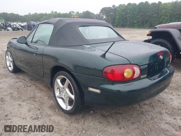 1999 Mazda MX-5 Miata with VIN JM1NB3539X0123231, listed as a IAAI auction lot 42314156 with 154,755 mi miles and . Bid and sale history available at DreamBid. Image 3.