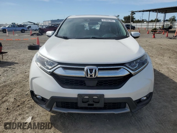 2019 Honda CR-V EX with VIN 5J6RW1H59KA012697, listed as a Copart auction lot 51002785 with 95,257 mi miles and Salvage Title. Bid and sale history available at carsss.com. Image 5.
