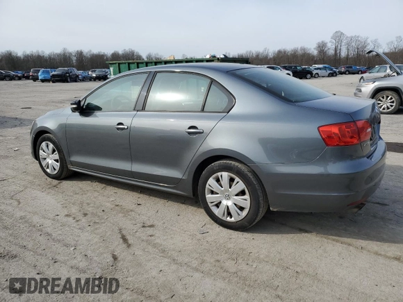 2012 Volkswagen Jetta Sedan SE w/Convenience PZEV with VIN 3VWDP7AJ5CM123515, listed as a Copart auction lot 47457175 with 150,954 mi miles and Salvage Title. Bid and sale history available at carsss.com. Image 2.