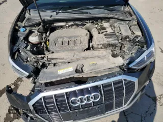 2020 Audi Q3 S line Premium Plus with VIN WA1EECF36L1040120, listed as a Copart auction lot 52399825 with 86,757 mi miles and Salvage title. Bid and sale history available at DreamBid. Image 12.