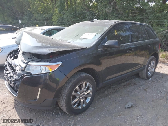 2014 Ford Edge Limited with VIN 2FMDK4KC8EBA11694, listed as a IAAI auction lot 40182695 with 121,805 mi miles. Bid and sale history available at carsss.com. Image 2.