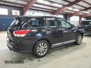 2016 Nissan Pathfinder SV with VIN 5N1AR2MM2GC615592, listed as a Copart auction lot 52010485 with 178,305 mi miles and Salvage Title. Bid and sale history available at carsss.com. Image 3.