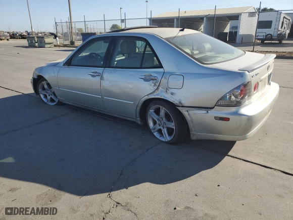 2004 Lexus IS 300 with VIN JTHBD192140082493, listed as a Copart auction lot 72612284 with 120,127 mi miles and Salvage Title. Bid and sale history available at carsss.com. Image 2.