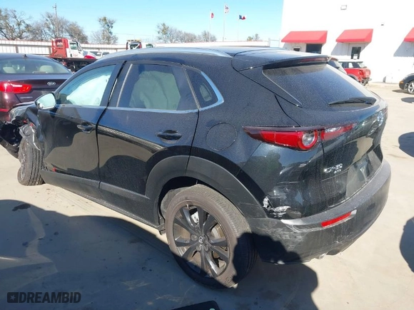 2025 Mazda CX-30 2.5 S Select Sport with VIN 3MVDMBBM0SM760087, listed as a IAAI auction lot 41263107 with 1,208 mi miles. Bid and sale history available at carsss.com. Image 3.