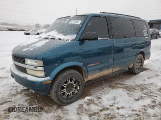 2000 Chevrolet Astro with VIN 1GNEL19W3YB108484, listed as a Copart auction lot 43758545 with 188,476 mi miles and Non Repairable. Bid and sale history available at carsss.com. Image 1.