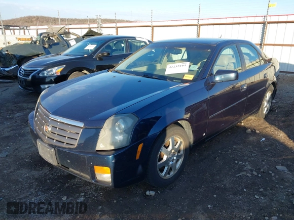 2006 Cadillac CTS with VIN 1G6DM57T060106608, listed as a IAAI auction lot 41233161 with 141,503 mi miles. Bid and sale history available at carsss.com. Image 17.