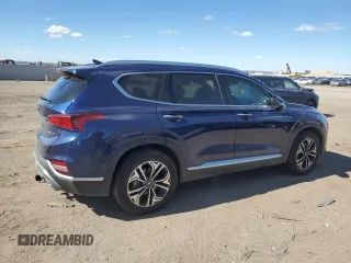 2020 Hyundai Santa Fe SEL with VIN 5NMS3CAA5LH163210, listed as a Copart auction lot 46996265 with 89,292 mi miles and Salvage Title. Bid and sale history available at carsss.com. Image 3.