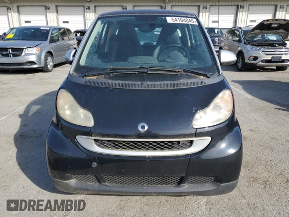 2009 Smart fortwo Pure z VIN WMEEJ31X39K211342, wystawiony jako Copart lot #54104045 z przebiegiem 46 162 mil mil oraz Tytuł czysty. Historia ofert i sprzedaży dostępna na DreamBid. Obrazek 5.