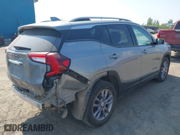 2023 GMC Terrain SLT with VIN 3GKALVEG0PL261449, listed as a IAAI auction lot 42549875 with 27,277 mi miles and . Bid and sale history available at DreamBid. Image 4.