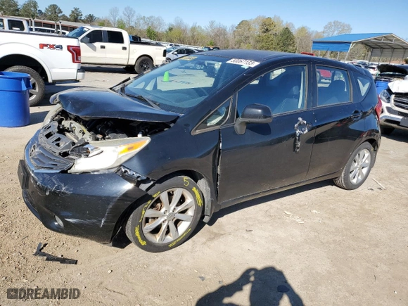 2014 Nissan Versa Note SV with VIN 3N1CE2CP0EL362426, listed as a Copart auction lot 50067155 with 131,394 mi miles and Salvage Title. Bid and sale history available at carsss.com. Image 1.