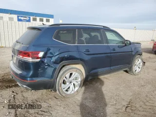 2023 Volkswagen Atlas SE z VIN 1V2HR2CA8PC545024, wystawiony jako Copart lot #43775075 z przebiegiem 35 643 mil mil oraz Szkoda całkowita • Salvage title. Historia ofert i sprzedaży dostępna na DreamBid. Obrazek 3.