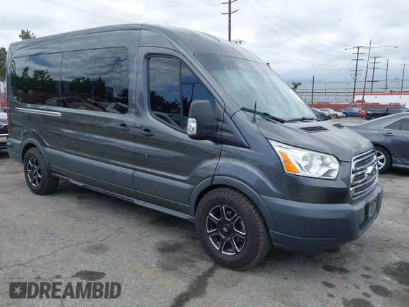 2018 Ford Transit XL z VIN 1FBZX2CG0JKA09945, wystawiony jako IAAI lot #42260073 z przebiegiem 60 838 mil mil oraz . Historia ofert i sprzedaży dostępna na DreamBid. Obrazek 1.