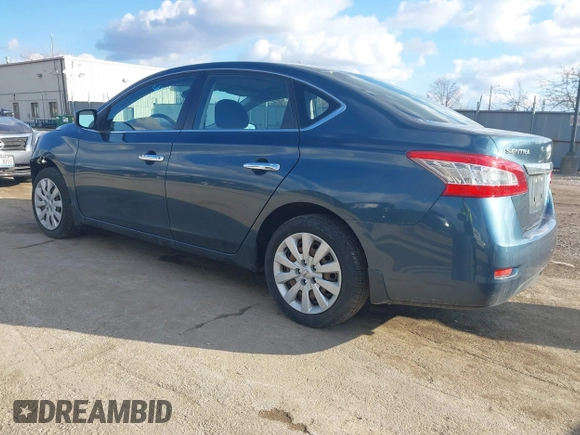 2014 Nissan Sentra SV with VIN 3N1AB7APXEY211662, listed as a IAAI auction lot 41689581 with 100,269 mi miles and . Bid and sale history available at DreamBid. Image 3.