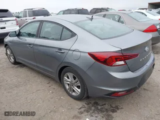 2019 Hyundai Elantra SEL with VIN KMHD84LF0KU766660, listed as a IAAI auction lot 41516050 with 75,288 mi miles. Bid and sale history available at carsss.com. Image 3.