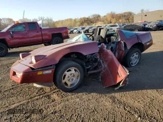 1988 Chevrolet Corvette z VIN 1G1YY2184J5119291, wystawiony jako Copart lot #77069494 z przebiegiem Nie podano mil oraz Szkoda całkowita • Salvage title. Historia ofert i sprzedaży dostępna na DreamBid. Obrazek 1.