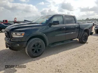 2022 Ram 1500 Rebel z VIN 1C6SRFLT4NN427464, wystawiony jako Copart lot #57178335 z przebiegiem 47 353 mil mil oraz Szkoda całkowita • Salvage title. Historia ofert i sprzedaży dostępna na DreamBid. Obrazek 1.