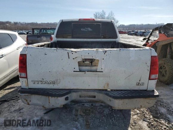 2010 Nissan Titan XE with VIN 1N6AA0EJ3AN322264, listed as a Copart auction lot 89087775 with 312,744 mi miles and Salvage Title. Bid and sale history available at carsss.com. Image 6.