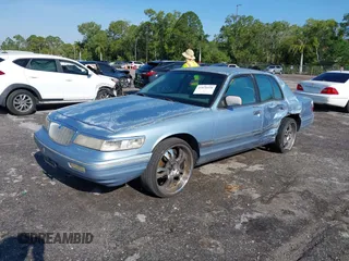1997 Mercury Grand Marquis LS with VIN 2MELM75W7VX708034, listed as a IAAI auction lot 41878938 with 197,818 mi miles and . Bid and sale history available at DreamBid. Image 17.