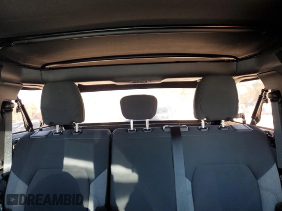 2022 Ford Bronco with VIN 1FMDE5BH6NLB01029, listed as a Copart auction lot 45603155 with 98,385 mi miles and Salvage Title. Bid and sale history available at DreamBid. Image 10.