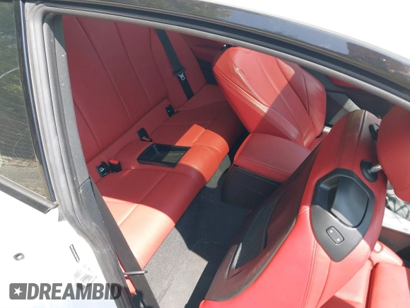 2018 BMW 2 Series M240i with VIN WBA2J5C55JVB27826, listed as a IAAI auction lot 40183646 with 46,436 mi miles. Bid and sale history available at carsss.com. Image 8.