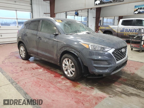2019 Hyundai Tucson Value z VIN KM8J3CA48KU057536, wystawiony jako Copart lot #44173835 z przebiegiem Nie podano mil oraz Szkoda całkowita • Salvage title. Historia ofert i sprzedaży dostępna na DreamBid. Obrazek 4.