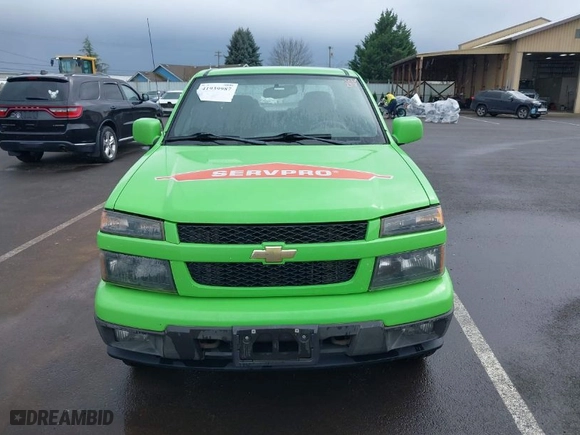 2012 Chevrolet Colorado LT w/1LT with VIN 1GCHTCFE4C8145501, listed as a IAAI auction lot 41939987 with 1 mi miles. Bid and sale history available at carsss.com. Image 11.