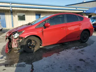 2013 Toyota Prius One with VIN JTDKN3DUXD5559220, listed as a Copart auction lot 55877595 with Not provided miles and Salvage title. Bid and sale history available at DreamBid. Image 1.