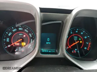 2013 Chevrolet Camaro LS with VIN 2G1FE1E37D9214458, listed as a Copart auction lot 87059004 with 107,914 mi miles and Salvage Title. Bid and sale history available at carsss.com. Image 9.