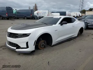 2020 Chevrolet Camaro 1SS with VIN 1G1FF1R77L0150294, listed as a Copart auction lot 43775785 with 30,255 mi miles and Salvage Title. Bid and sale history available at carsss.com. Image 1.